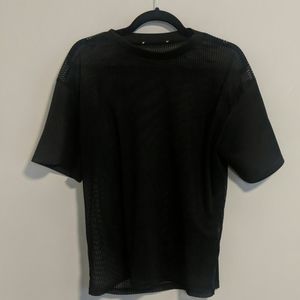 See Through Oversized T-Shirt